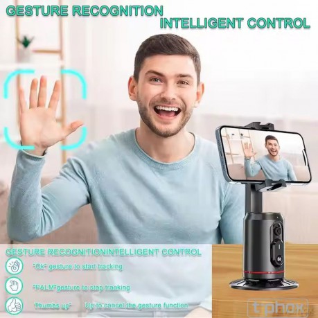 Uchwyt/Gimbal T-Phox Icircle Tripod Face Tracking Ai 360 Black