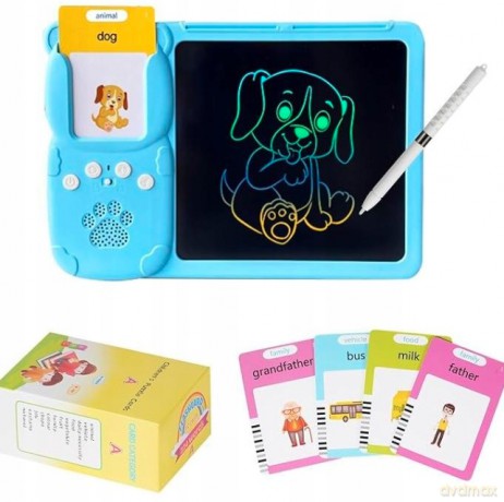 Urządzenie do nauki angielskiego - Kot BLUE / NIEBIESKI