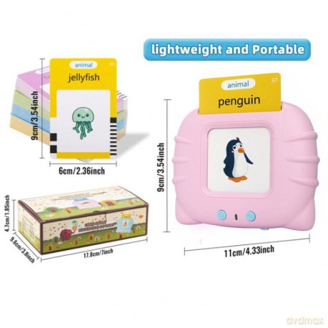 Urządzenie do nauki angielskiego - Kot PINK / RÓŻOWY