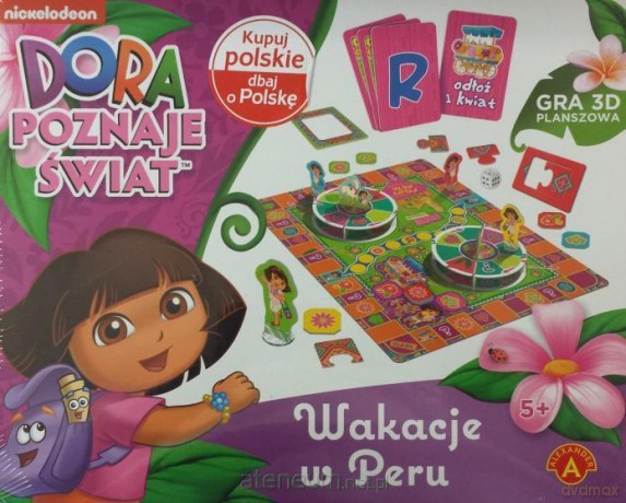 Wakacje w Peru - Dora poznaje świat 3D [GRA]