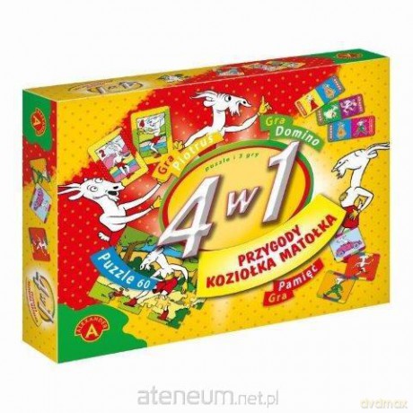 Koziołek Matołek Puzzle + 3 gry [PUZZLE]