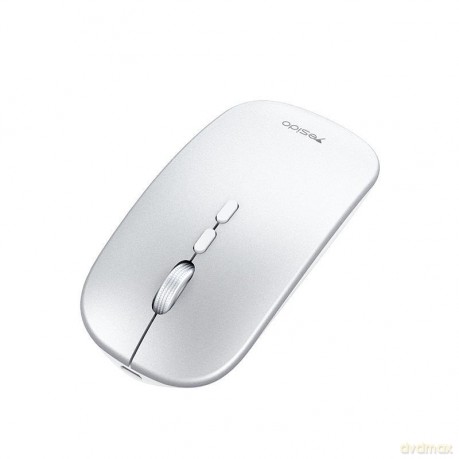 Yesido Mysz Bezprzewodowa KB15 280mAh 2.4GHz, SILVER / SREBRNY