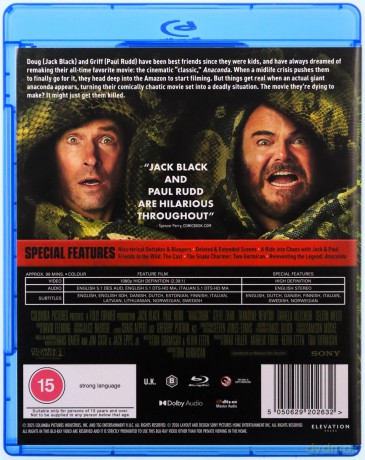Anaconda (Anakonda) [Blu-Ray]