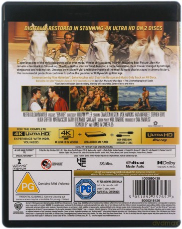 Ben-Hur [Blu-Ray 4K]