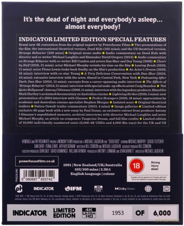 Dead Kids (Aka Strange Behaviour) (Dziwne zachowania) [Blu-Ray 4K]