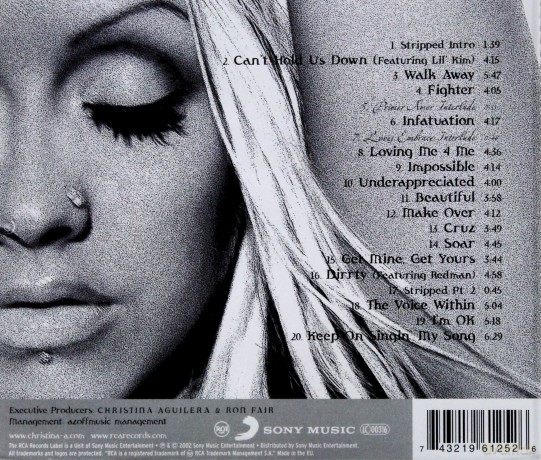 Christina Aguilera: Stripped [CD]