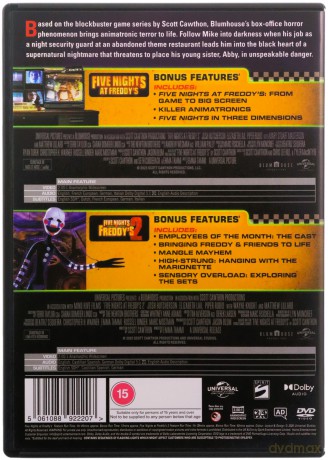 Five Nights At Freddy's 1&2 [2DVD]