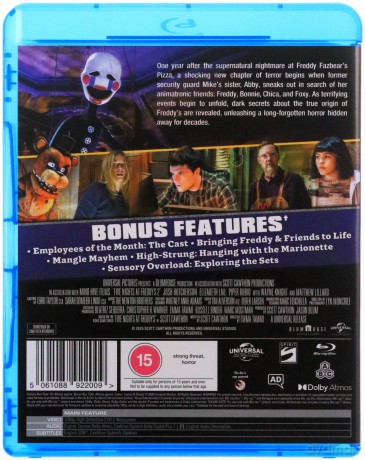 Five Nights At Freddy's 2 [Blu-Ray]