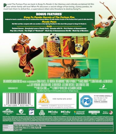 Kung Fu Panda 3 [Blu-Ray 4K]