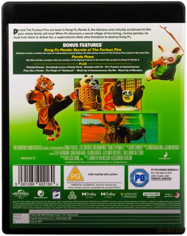 Kung Fu Panda 3 [Blu-Ray 4K]