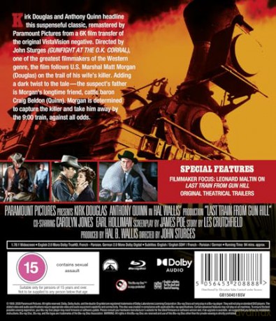 Last Train From Gun Hill (Ostatni pociąg z Gun Hill) [Blu-Ray]