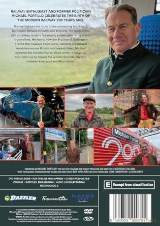 Michael Portillo's 200 Years of Railways [DVD]