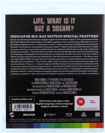 Perfume Of The Lady In The Black. The [Blu-Ray]