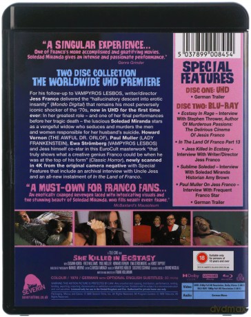 She Killed In Ecstasy [Blu-Ray 4K]+[Blu-Ray]