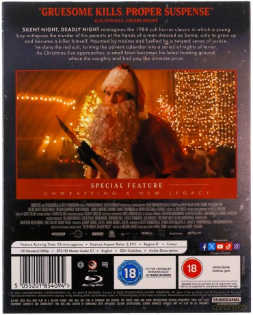 Silentnight/Deadlynight (Cicha noc, śmierci noc) [Blu-Ray]