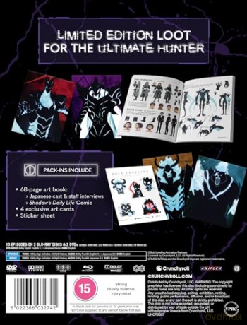 Solo Leveling - Season 2 -Arise From The Shadow Limited Edition [2xBlu-Ray]+[2xDVD]