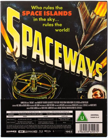 Spaceways (Limited Collector's) [Blu-Ray 4K]