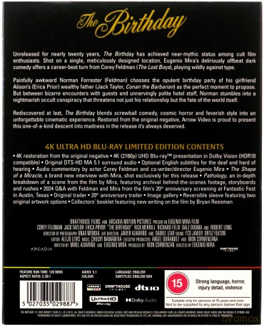 The Birthday (Limited) [Blu-Ray 4K]