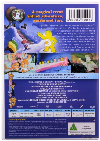 The Care Bears Movie (Opowieść o troskliwych misiach) [DVD]