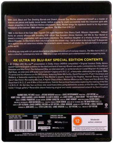 The Man From U.N.C.L.E. (Kryptonim U.N.C.L.E.) [Blu-Ray 4K]