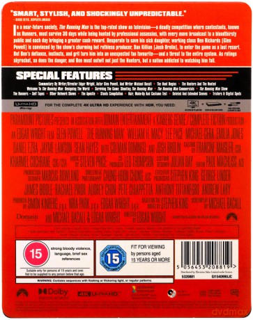 The Running Man (steelbook) (Uciekinier) [Blu-Ray 4K]