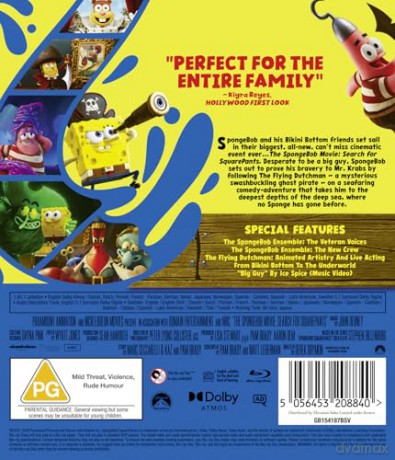The Spongebob Movie: Search For Squarepants (SpongeBob: Klątwa pirata) [Blu-Ray]