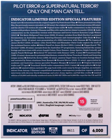 The Survivor (Limited) (Ocalony) [Blu-Ray 4K]