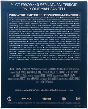 The Survivor (Limited) (Ocalony) [Blu-Ray 4K]