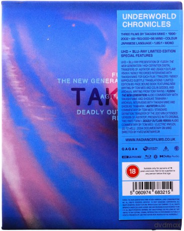 Underworld Chromicles: Three Yakuza Fables By Takashi Miike (Limited) [Blu-Ray 4K]+[Blu-Ray]