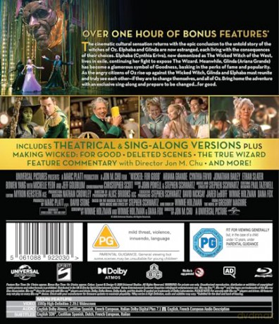 Wicked: For Good (Wicked: Na dobre) [Blu-Ray]