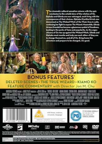 Wicked: For Good (Wicked: Na dobre) [DVD]