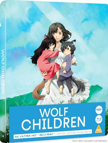 Wolf Children (Wilcze dzieci) (steelbook) [Blu-Ray 4K]+[Blu-Ray]