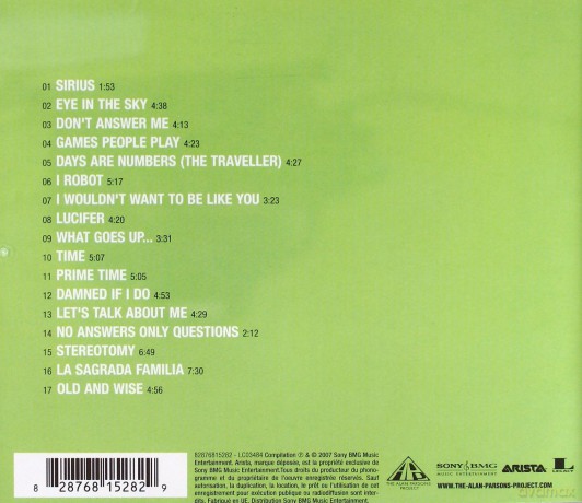The Alan Parsons Project: The Very Best Of The Alan Parsons Project [CD]