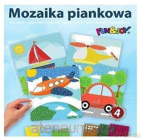 Mozaiki piankowe Boys 4 wzory
