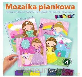 Mozaiki piankowe Girls 4 wzory