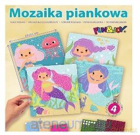 Mozaiki piankowe Syrenki 4 wzory