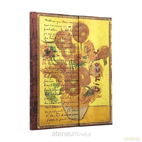 Notatnik linia Van Gogh Sunflower midi