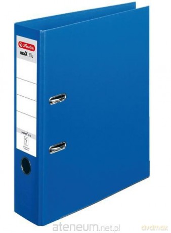 Segregator A4/8cm maX.file protect plus niebieski