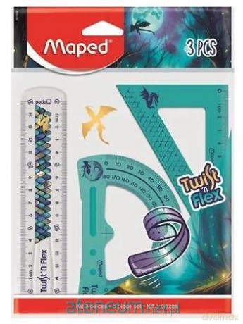 Zestaw geometryczny Dragon Flex 3el