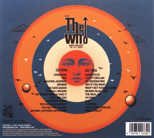 The Who: Live At Eden (digipack) [2CD]