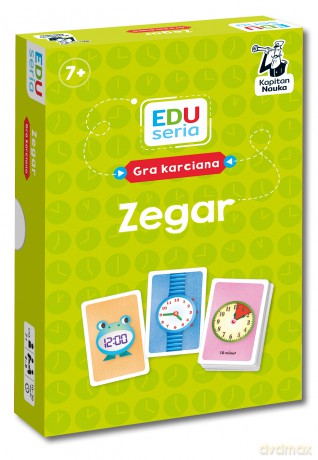 EDUseria Zegar Kapitan Nauka [KARTY]
