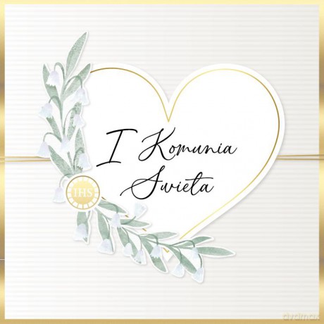 Karnet Primus Komunia KPE-0249
