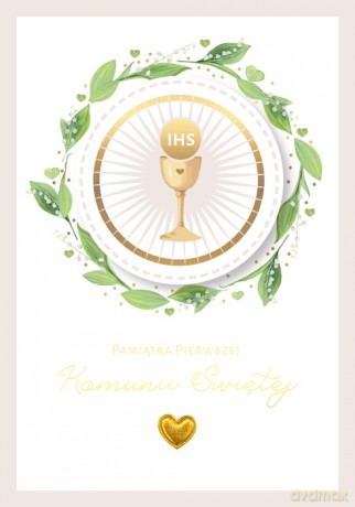 Pamiątka Komunii PMB PR-0012 [KSIĄŻKA]