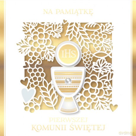 Pamiątka Komunii PMB Q-0012 [KSIĄŻKA]