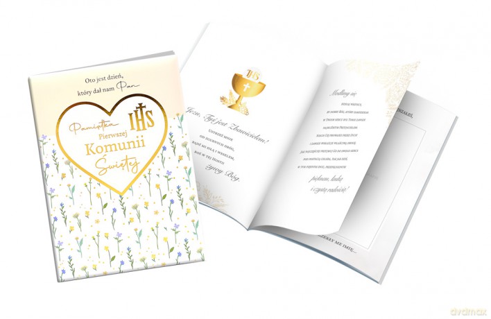 Pamiątka Komunii PMB-0073 [KSIĄŻKA]