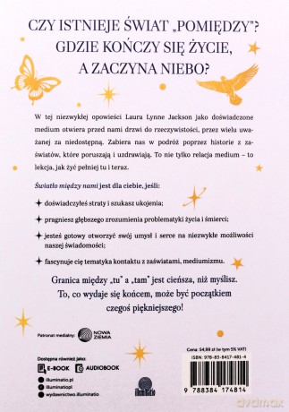 Światło między nami. Historie o znakach od tych, którzy odeszli - Laura Lynne Jackson [KSIĄŻKA]