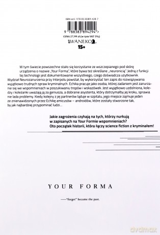 Your Forma (Tom 1) - Mareho Kikuishi, Yoshinori Kisaragi [KOMIKS]