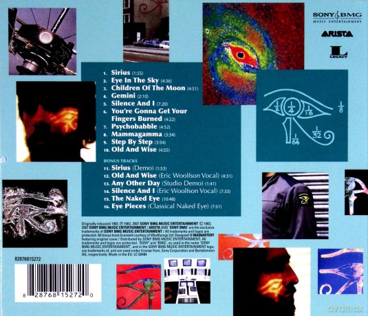 The Alan Parsons Project: Eye In The Sky [CD]