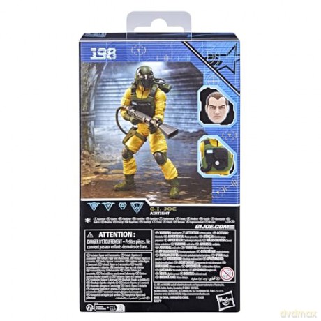 G.I. Joe Classified Series Action Figure #198 Airtight 15 cm