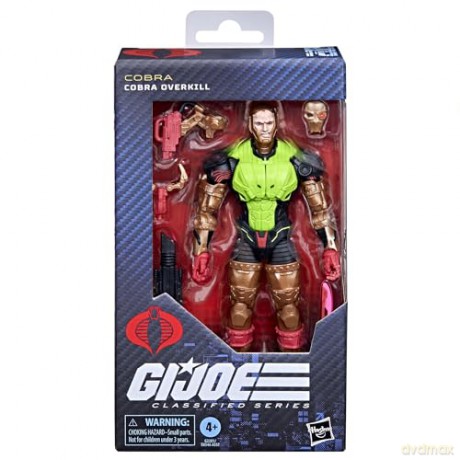 G.I. Joe Classified Series Action Figure #201 Cobra Overkill 15 cm